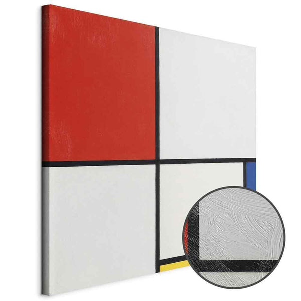 Quadro - Piet Mondrian – Composition No III, with red, blue, yellow and black