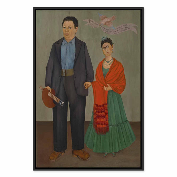 Quadro - Frida Kahlo – Frida and Diego Rivera