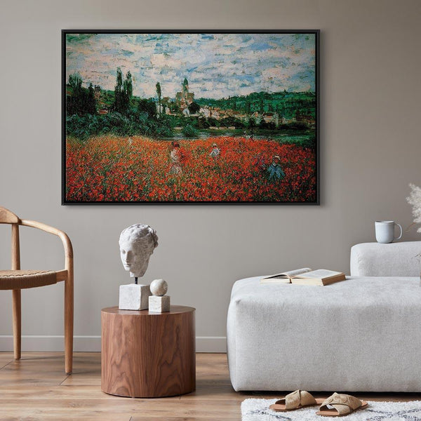 Quadro - Claude Monet – Poppy Field near Vétheuil