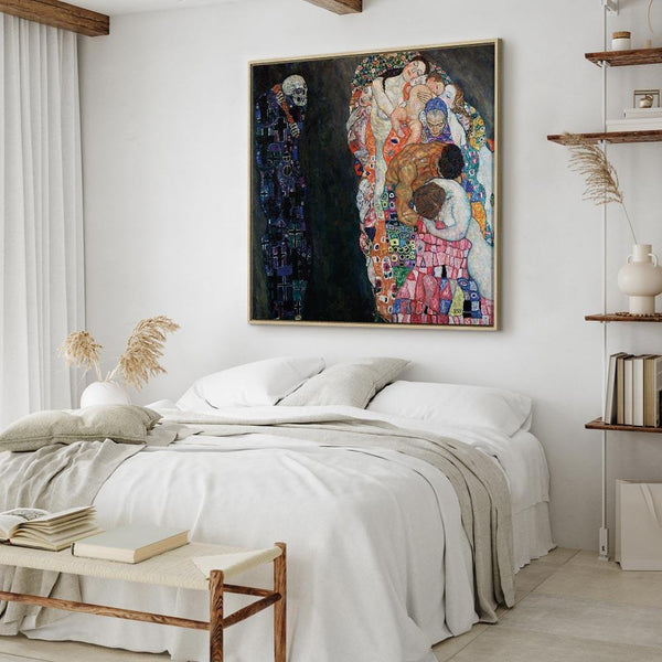 Quadro - Gustav Klimt – Death and Life