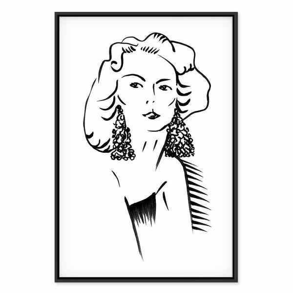 Quadro - Romantic Blonde (1 Part) Vertical