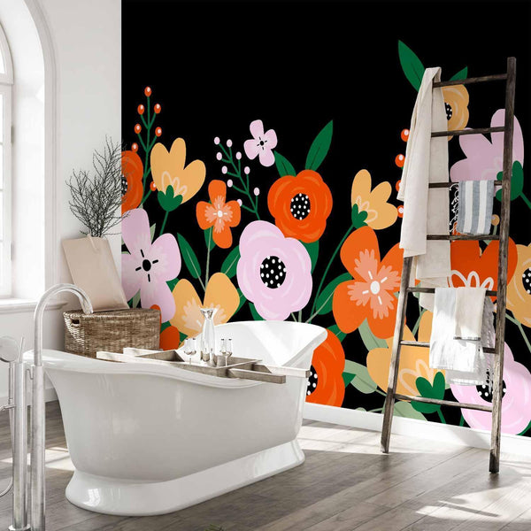 Carta da parati - Colorful Bloom - Second Variant