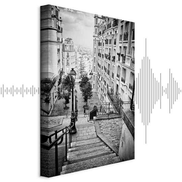 Quadro - Parisian Suburb (1-częściowy) Vertical