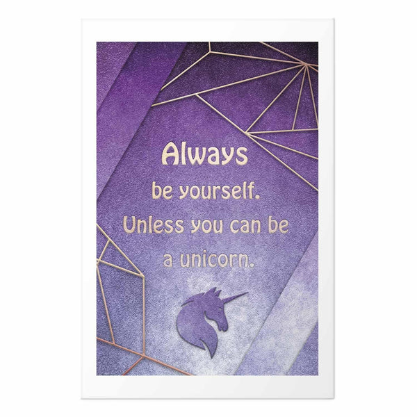 Poster - Be Yourself