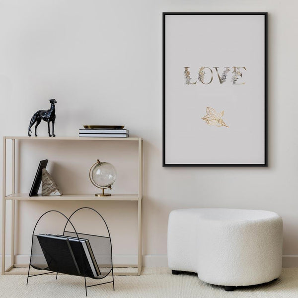 Quadro - Love Is Strength (1 Part) Vertical