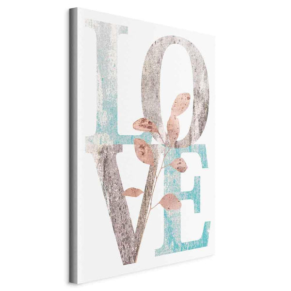 Quadro - Flourishing Letters (1 Part) Vertical
