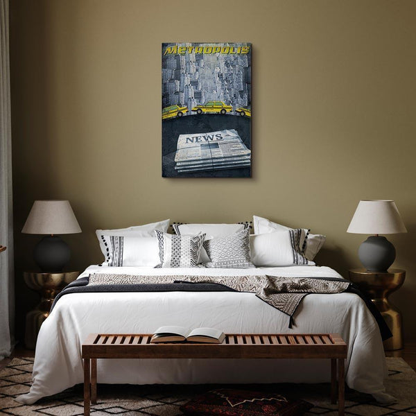 Quadro - Metropolis (1 Part) Vertical