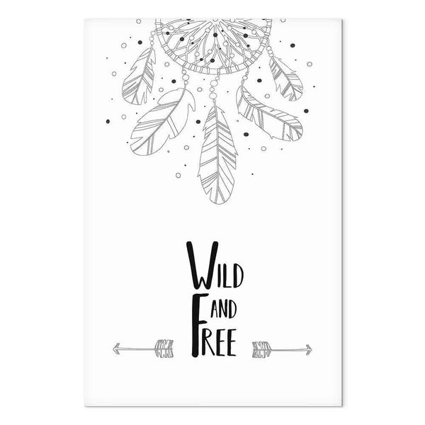 Quadro - Wild and Free (1 Part) Vertical