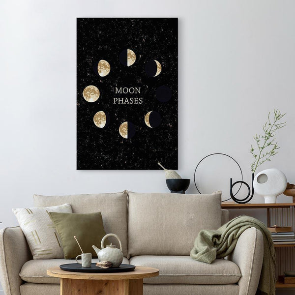 Quadro - Lunar Cycle (1 Part) Vertical