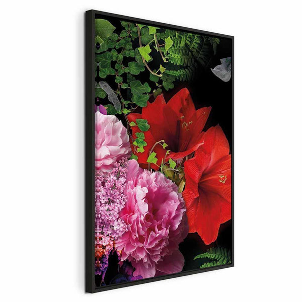 Quadro - Floral Symphony (1 Part) Vertical