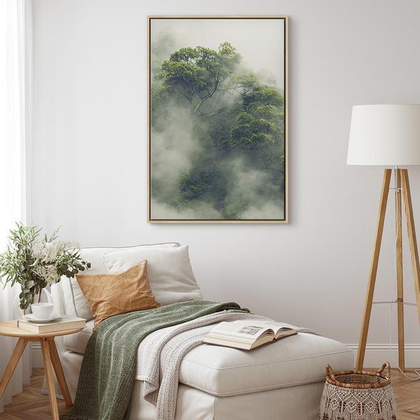 Quadro - Foggy Amazon (1 Part) Vertical