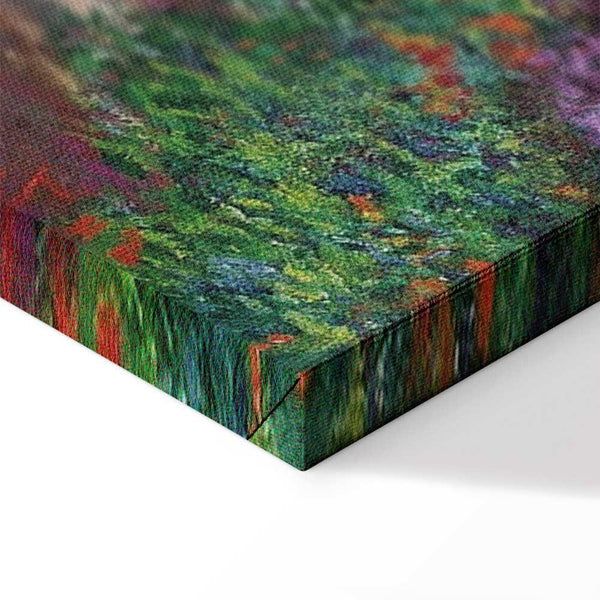 Quadro - Claude Monet – A Pathway in Monet's Garden