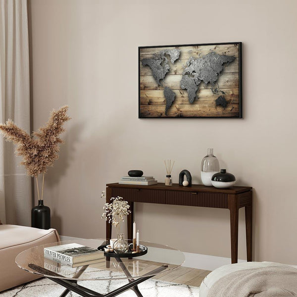 Quadro - Silver World