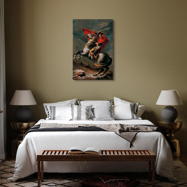 Quadro - Jacques-Louis David – Napoleon Crossing the Alps