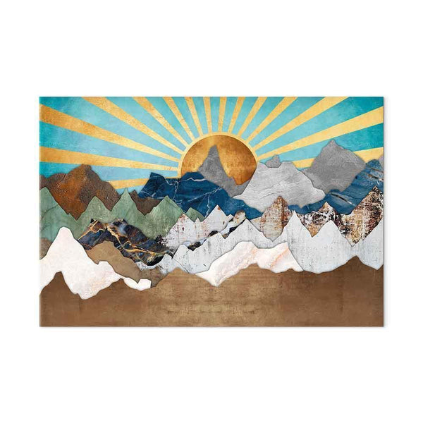 Quadro - Morning in the Mountains (1 Part) Wide