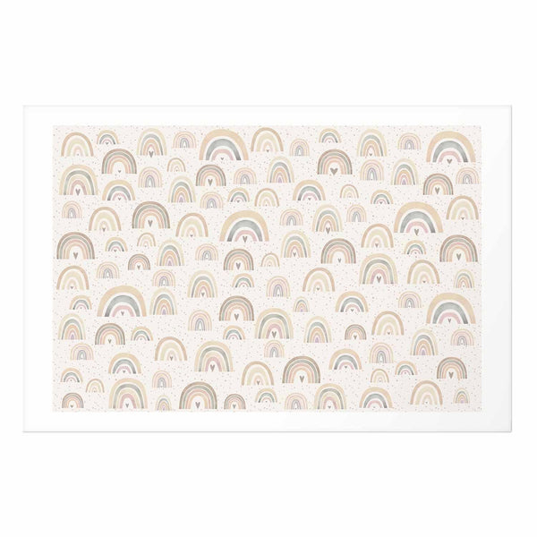 Poster - Rainbows and Hearts