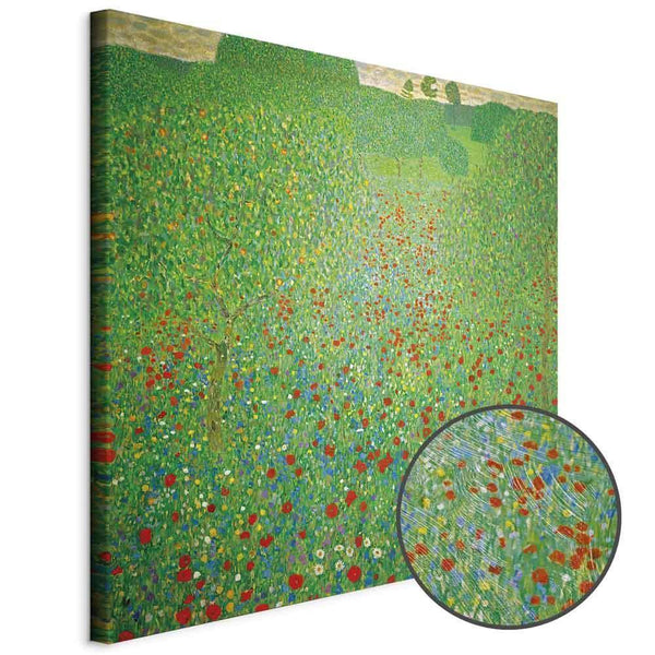 Quadro - Gustav Klimt – Poppy Field