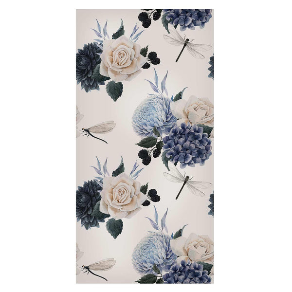 Tappezzeria murale - Roses and Hydrangeas