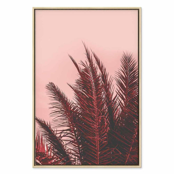 Quadro - Palm Trees at Sunset (1 Part) Vertical