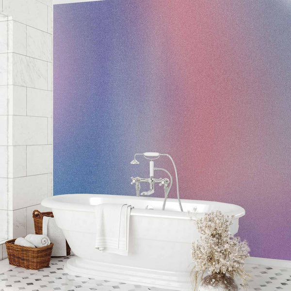 Carta da parati - Rainbow Gradient - Delicate Multicolored Gradient Resembling Mist