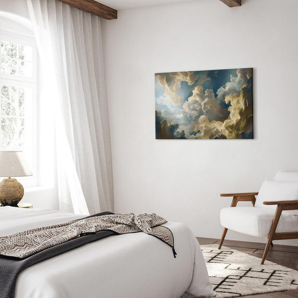 Quadro - Sun and Shadows: A Theatrical Display of Nature High Above the Earth