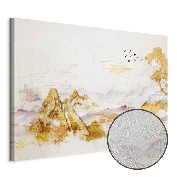 Quadro - Golden Mountains (1 Part) Wide