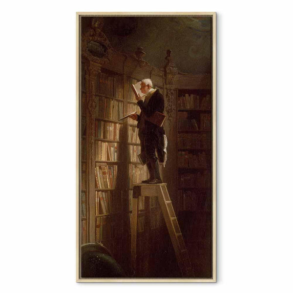 Quadro - Carl Spitzweg – The Bookworm