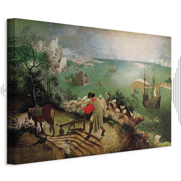 Quadro - Pieter Bruegel the Elder – Landscape with the Fall of Icarus