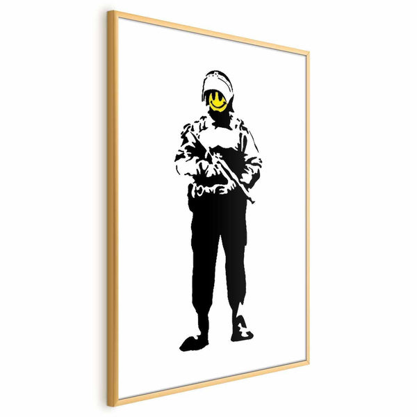 Poster - Smiling Policeman