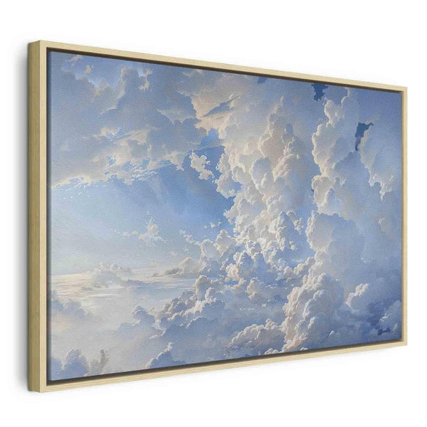 Quadro - The Sun Revealing the Secrets of the Clouds: Spectacular Images in the Sky