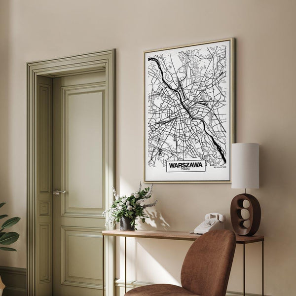 Quadro - City Plan: Warszawa (1 Part) Vertical