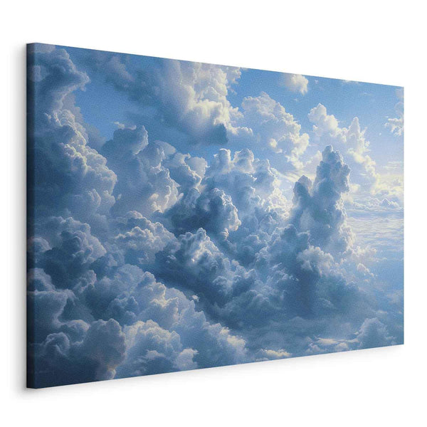 Quadro - Ocean in the Air: Waving Clouds Reflecting Morning Light