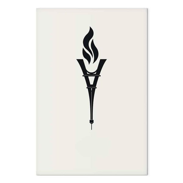 Quadro - Torch Shaped Like an Inverted Eiffel Tower