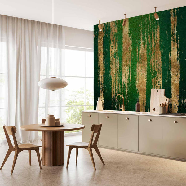 Carta da parati - Golden-Green Expression