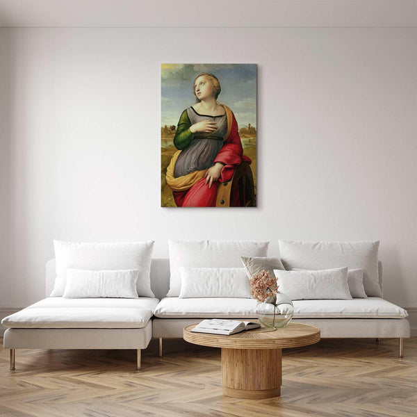 Quadro - Rafael Santi – St Catherine of Alexandria