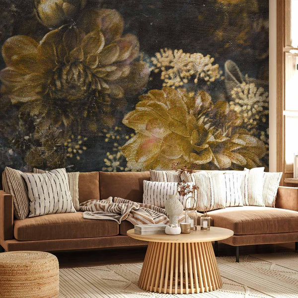 Carta da parati - Retro Flowers - Second Variant