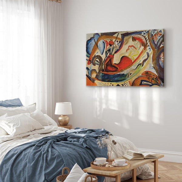 Quadro - August Macke – Nackte Mädchen in der Barke