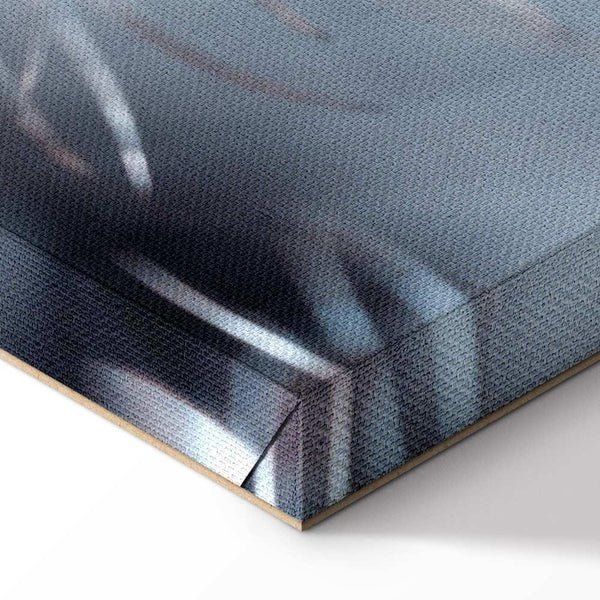Quadro - Plant in Blues (1 Part) Vertical