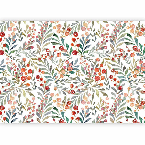 Carta da parati - Leaves of Red Berries