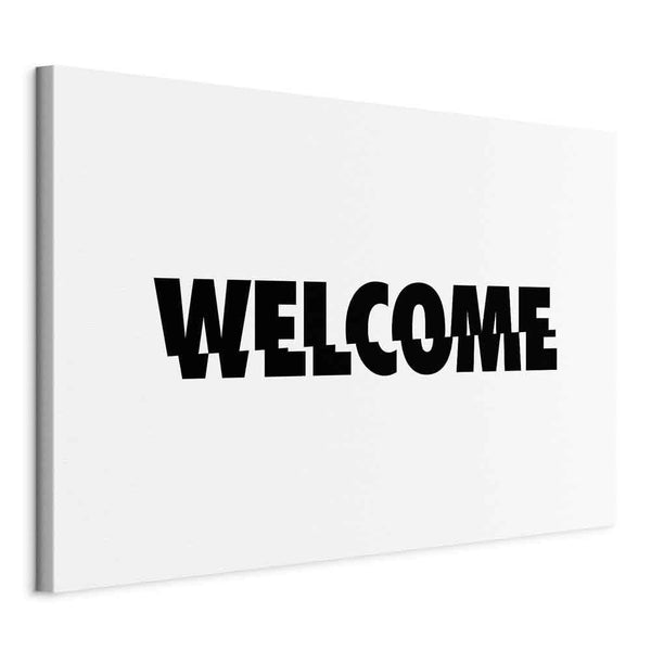 Quadro - Welcome (1 Part) Wide