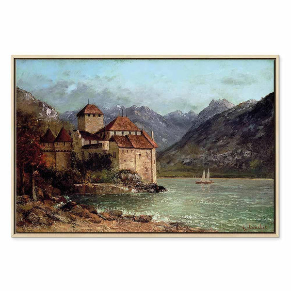 Quadro - Gustave Courbet -Chillon Castle