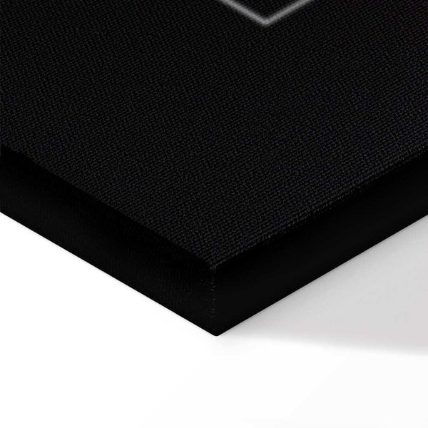 Quadro - Key to Success (1-part) - Black and White English Inscriptions