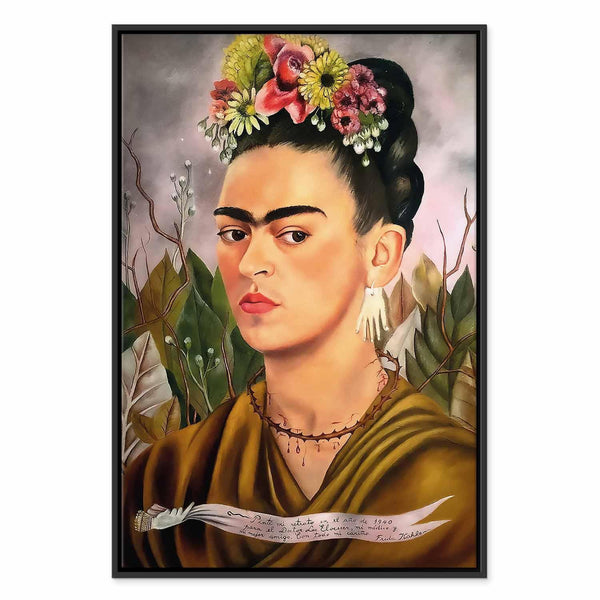 Quadro - Frida Kahlo – Self-Portrait Dedicated to Dr Eloesser