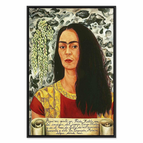 Quadro - Frida Kahlo – Self-Portrait with Loose Hair