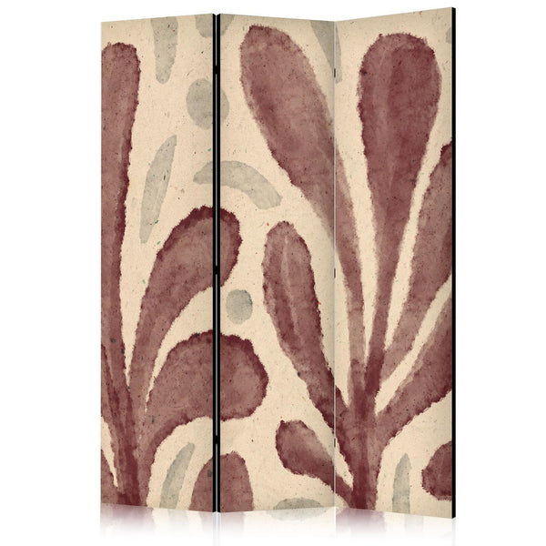 Paravento - Waving Leaves - Irregular Plant Shapes in the Style of Matisse