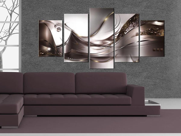 Quadro su vetro acrilico - Golden Storm