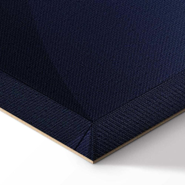 Quadro - In the Shadow of Classic Blue (1-part) - Golden Circle in Abstraction