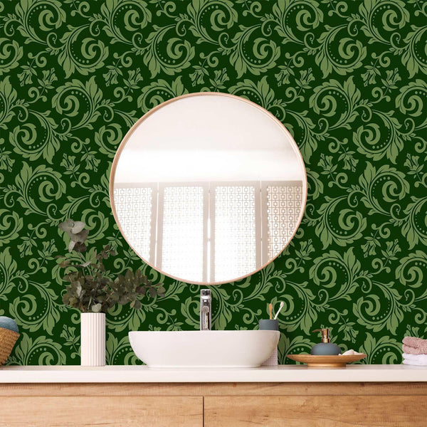 Tappezzeria murale - Evening Green