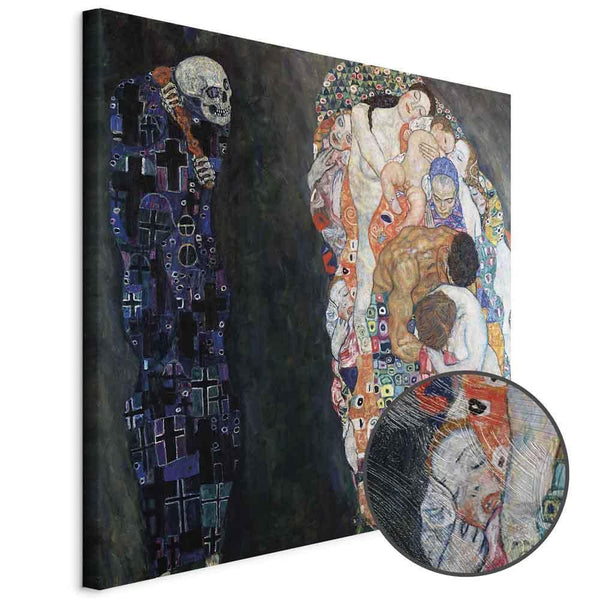 Quadro - Gustav Klimt – Death and Life