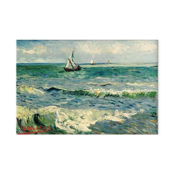 Quadro - Vincent van Gogh – Seascape at Saintes-Maries